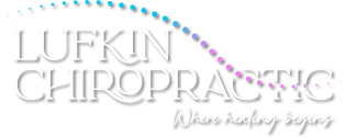 Lufkin Clinic of Chiropractic Logo White Version